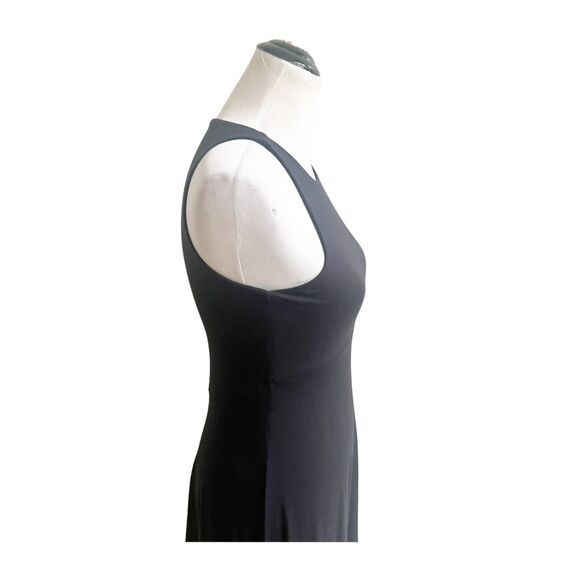 Athleta Soft Black Activewear Mini Dress Size XS Modal Minimalist - Picture 8 of 10